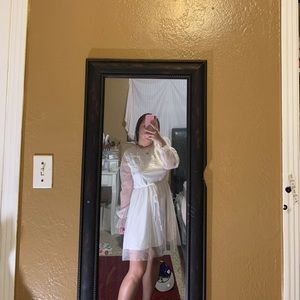 White dress